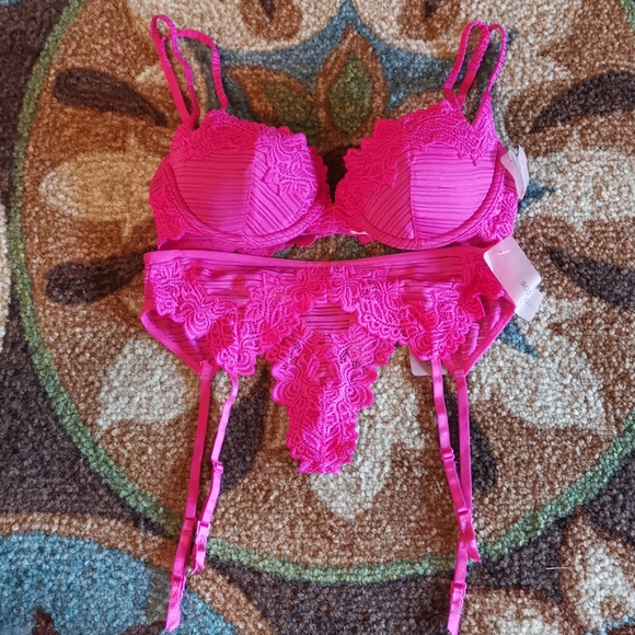 Sophie B. Pink Thong Bottoms - Picture 5 of 6